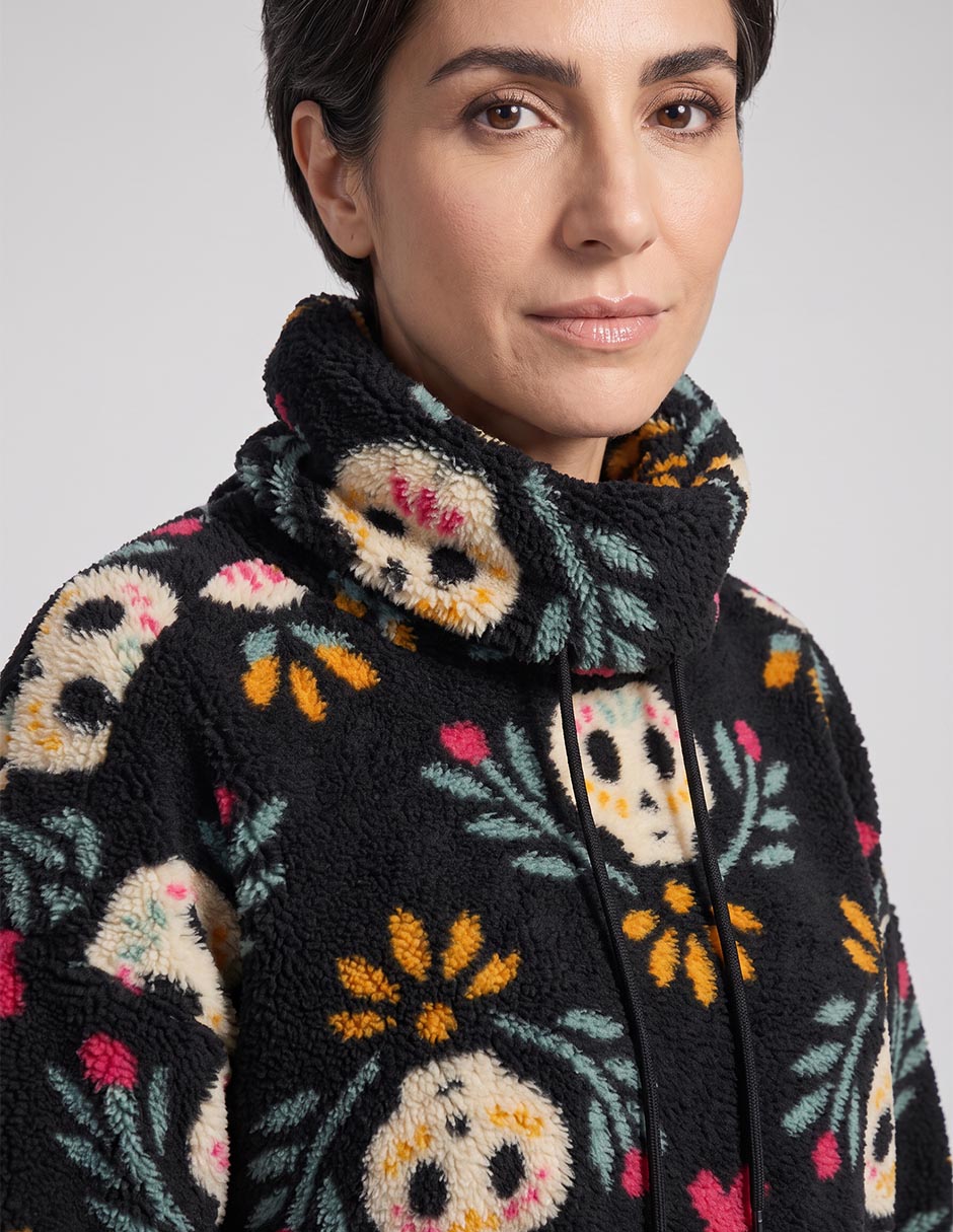 Sudadera día de muertos para mujer 4
