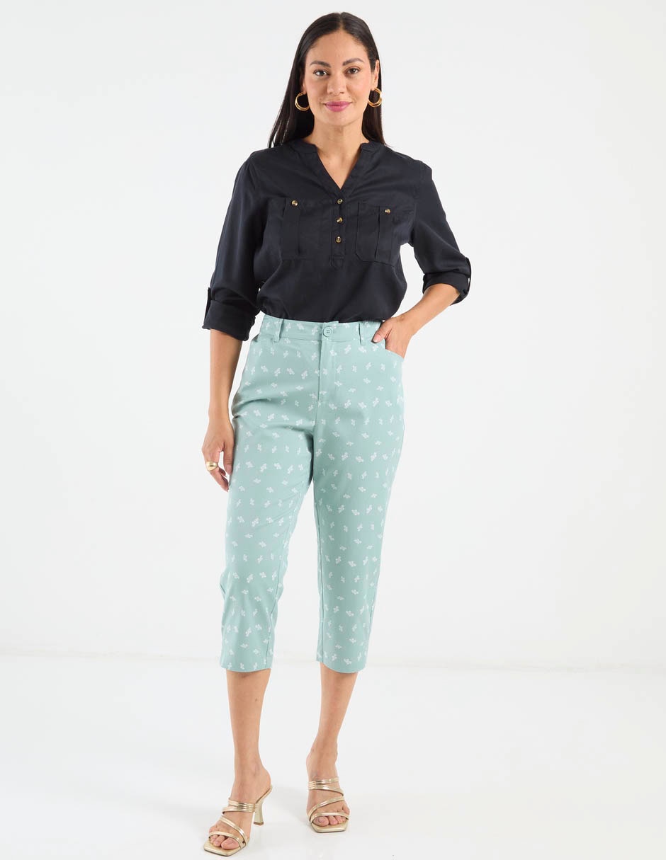 Pantalón capri Weekend para mujer