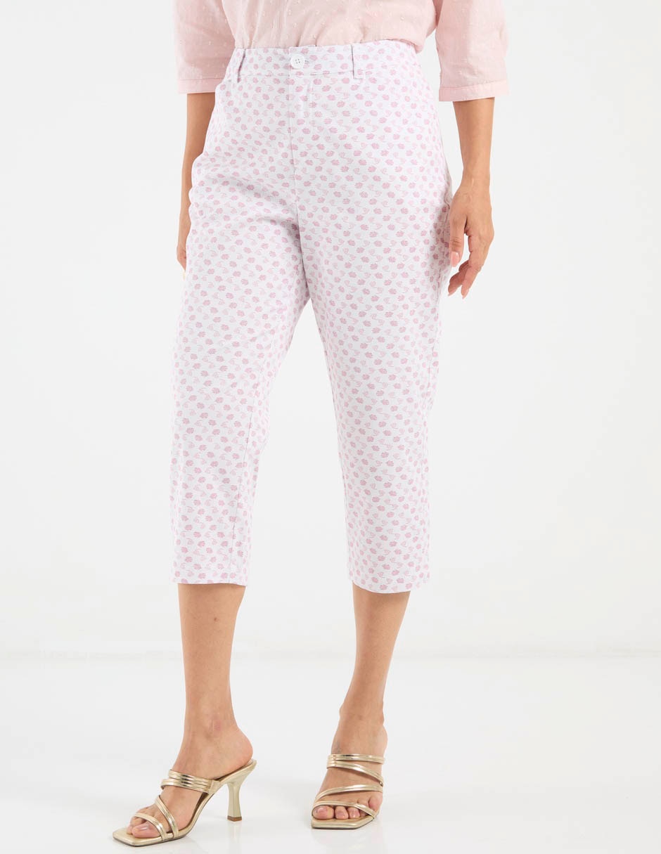 Pantalón capri para mujer