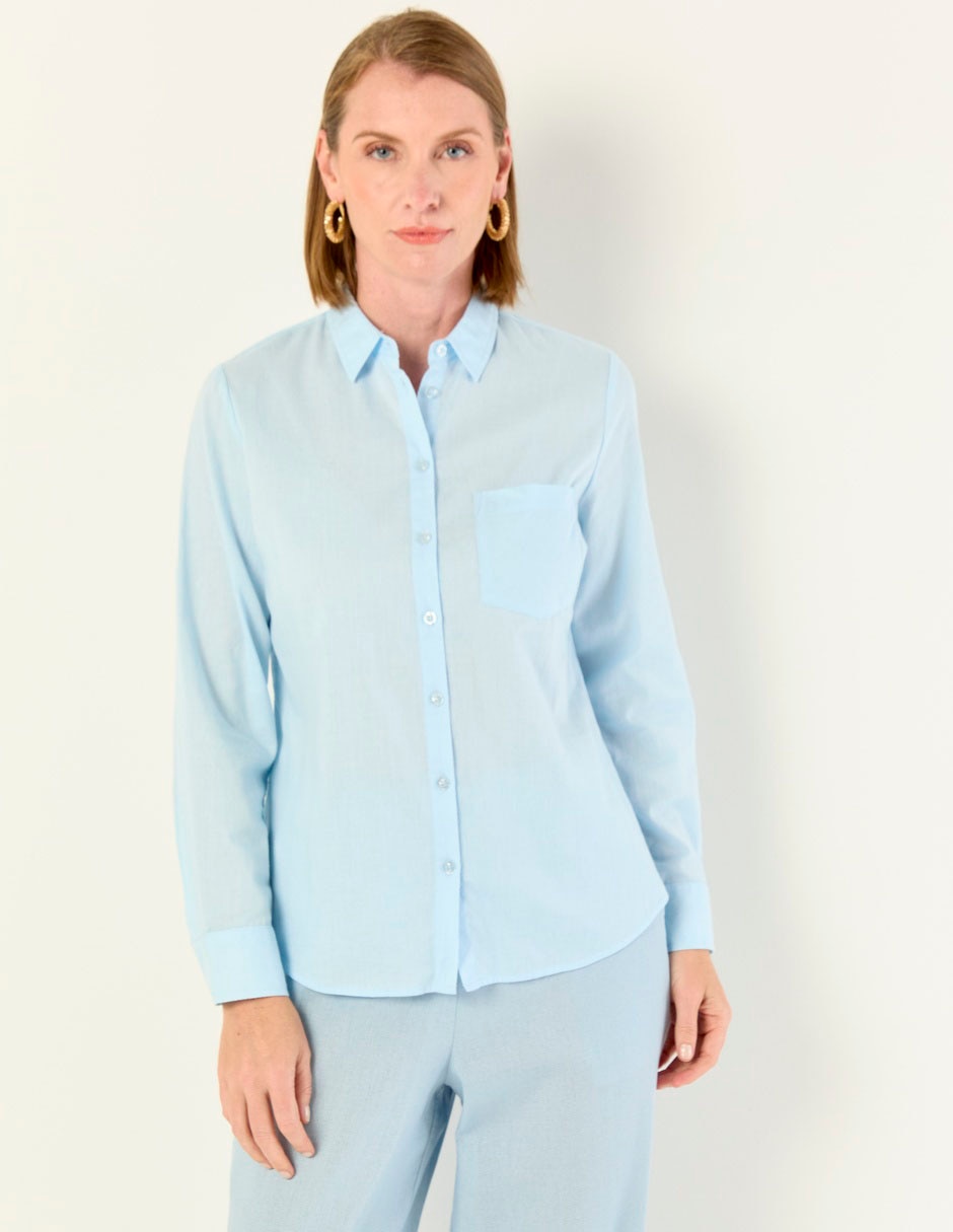 Blusa manga larga para mujer Blusa manga larga para mujer