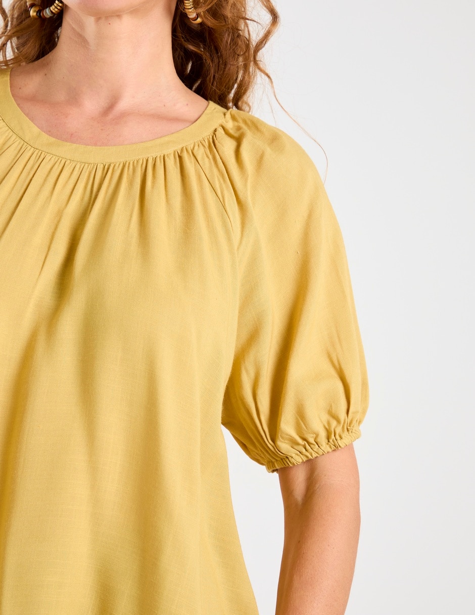 Blusa Weekend manga corta para mujer