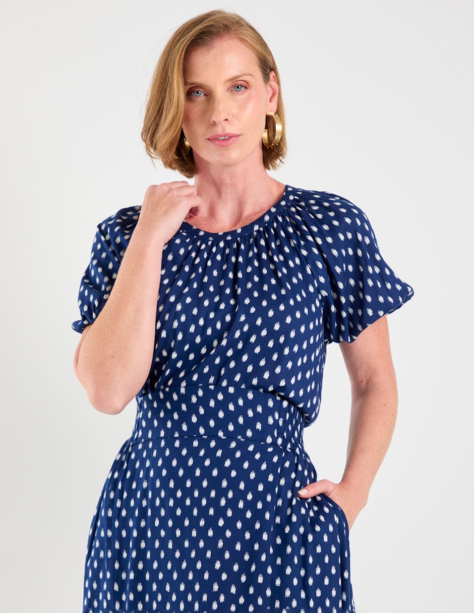 Blusa manga corta para mujer 1