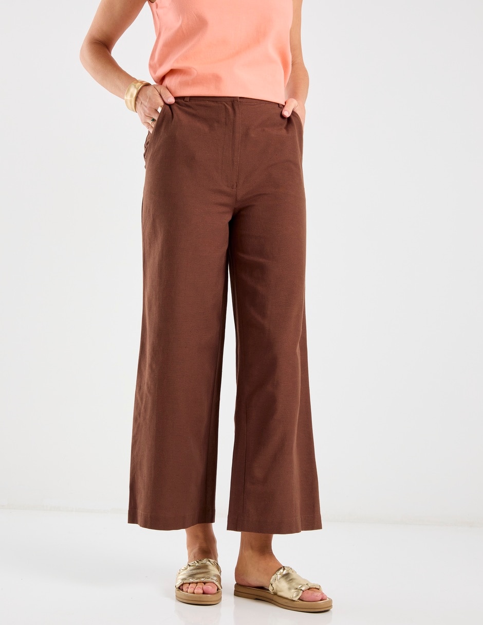 Pantalón wide leg para mujer