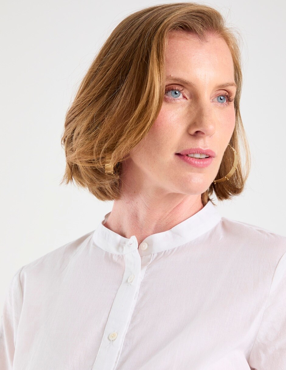 Blusa manga al codo para mujer 9