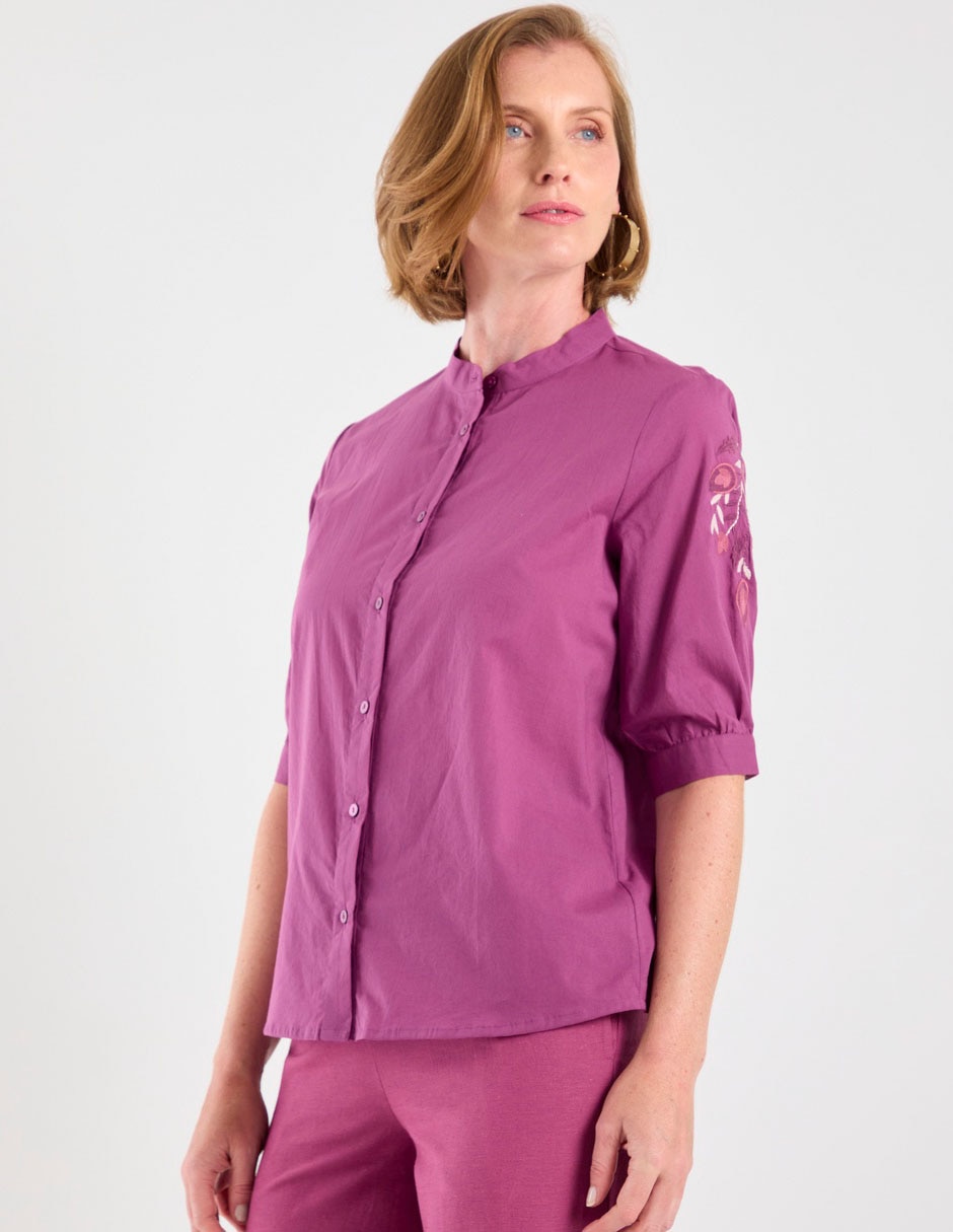 Blusa Weekend manga al codo para mujer