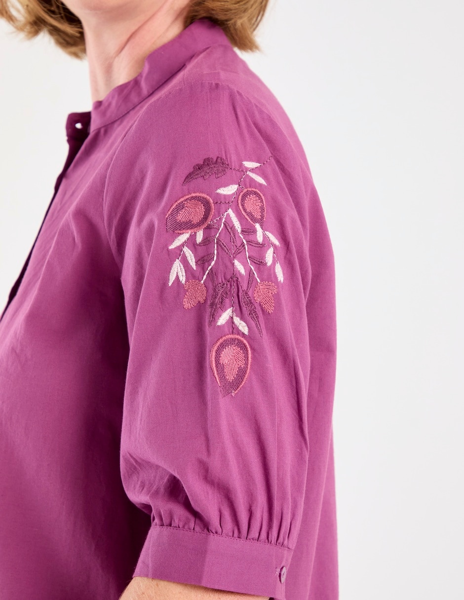 Blusa Weekend manga al codo para mujer