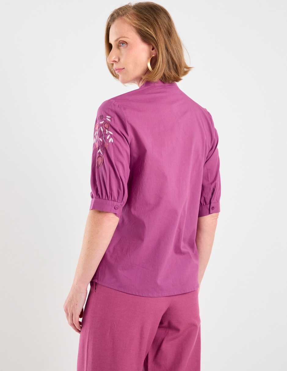 Blusa Weekend manga al codo para mujer