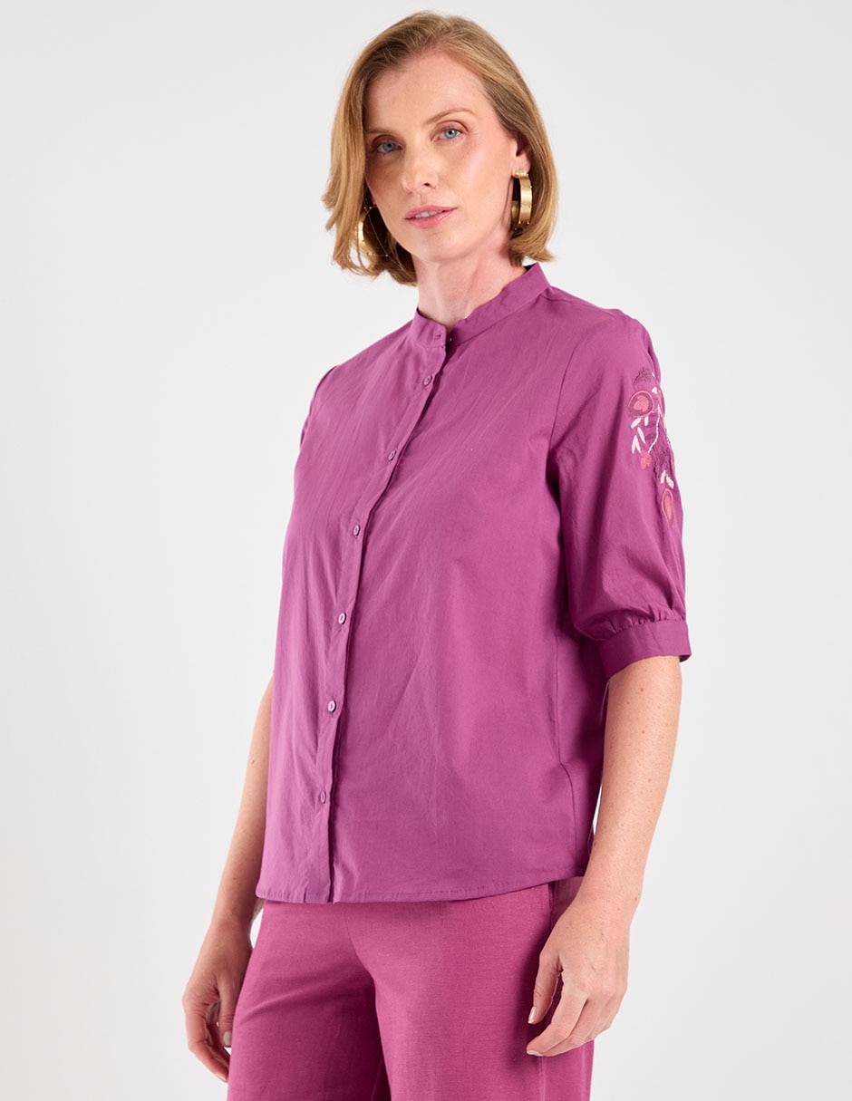 Blusa Weekend manga al codo para mujer