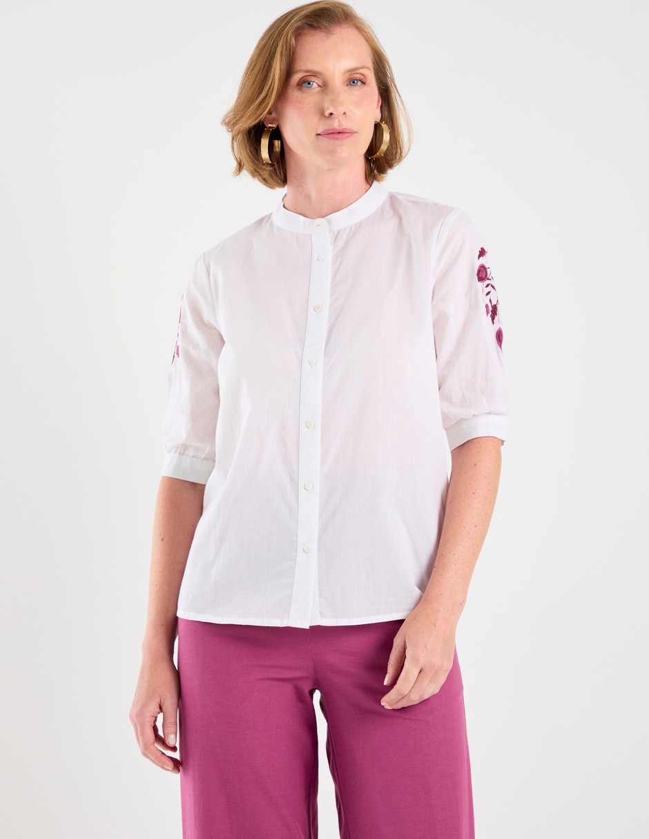 Blusa manga al codo para mujer Blusa manga al codo para mujer