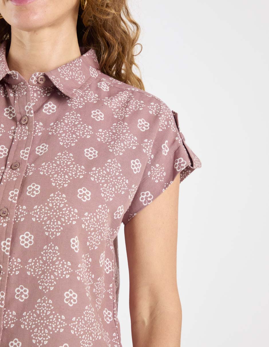 Blusa manga corta para mujer 2