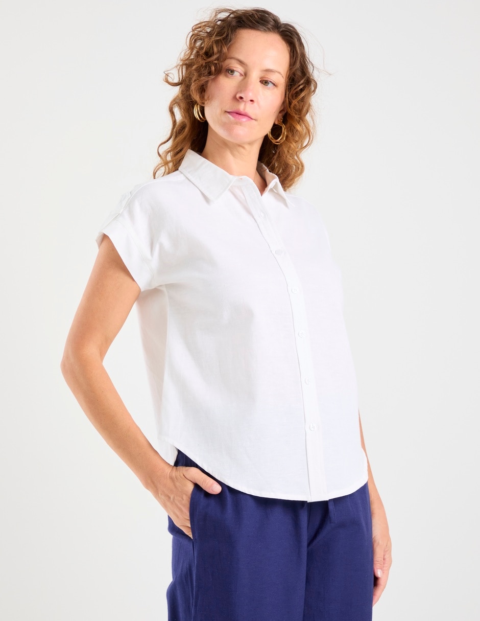 Blusa manga corta para mujer 2