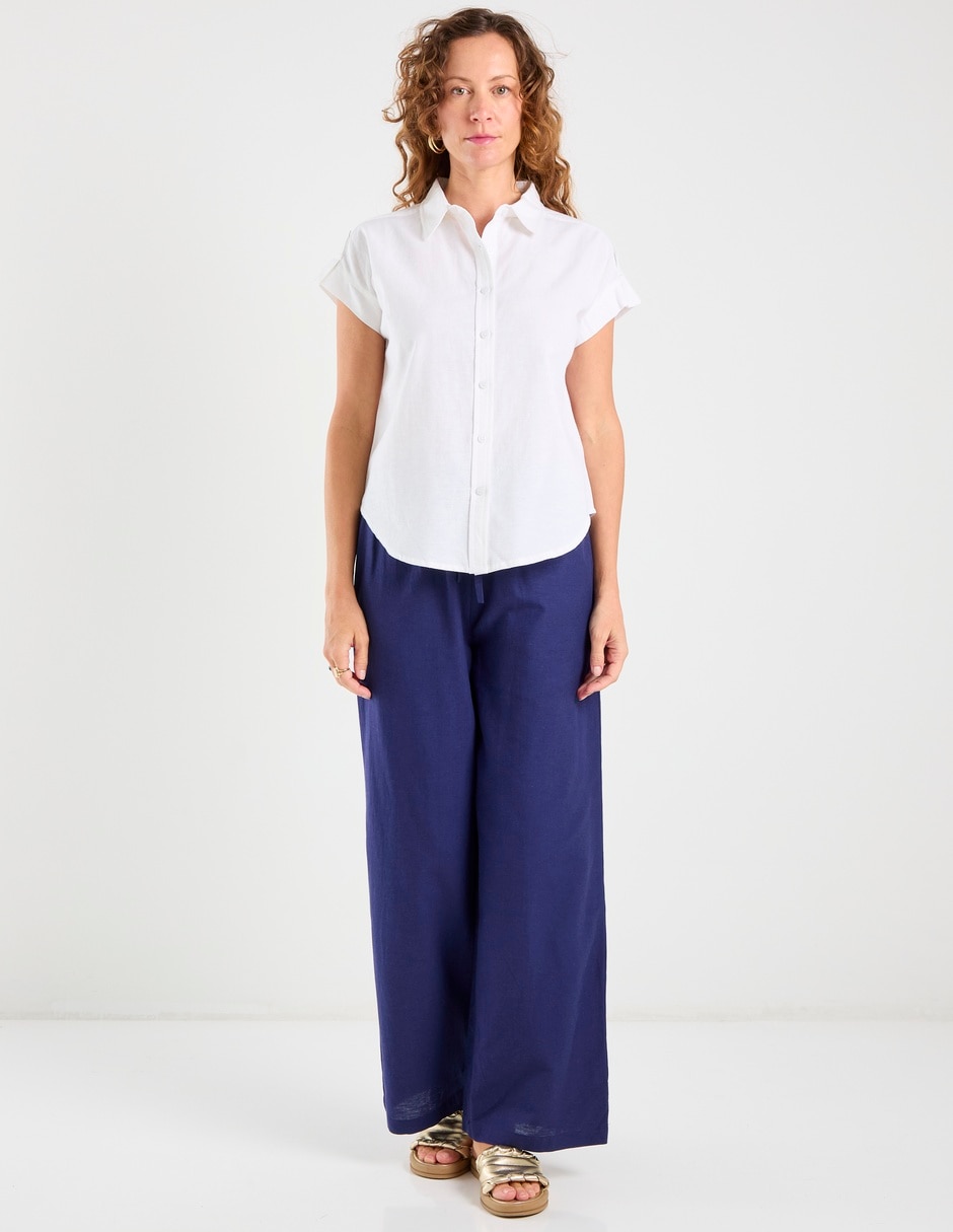 Blusa manga corta para mujer 3