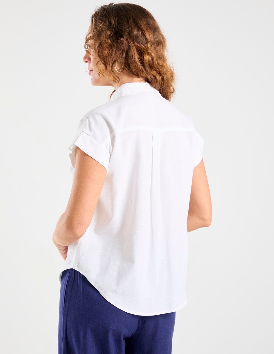 Blusa manga corta para mujer 6