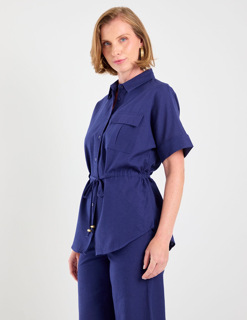 Blusa weekend manga corta para mujer