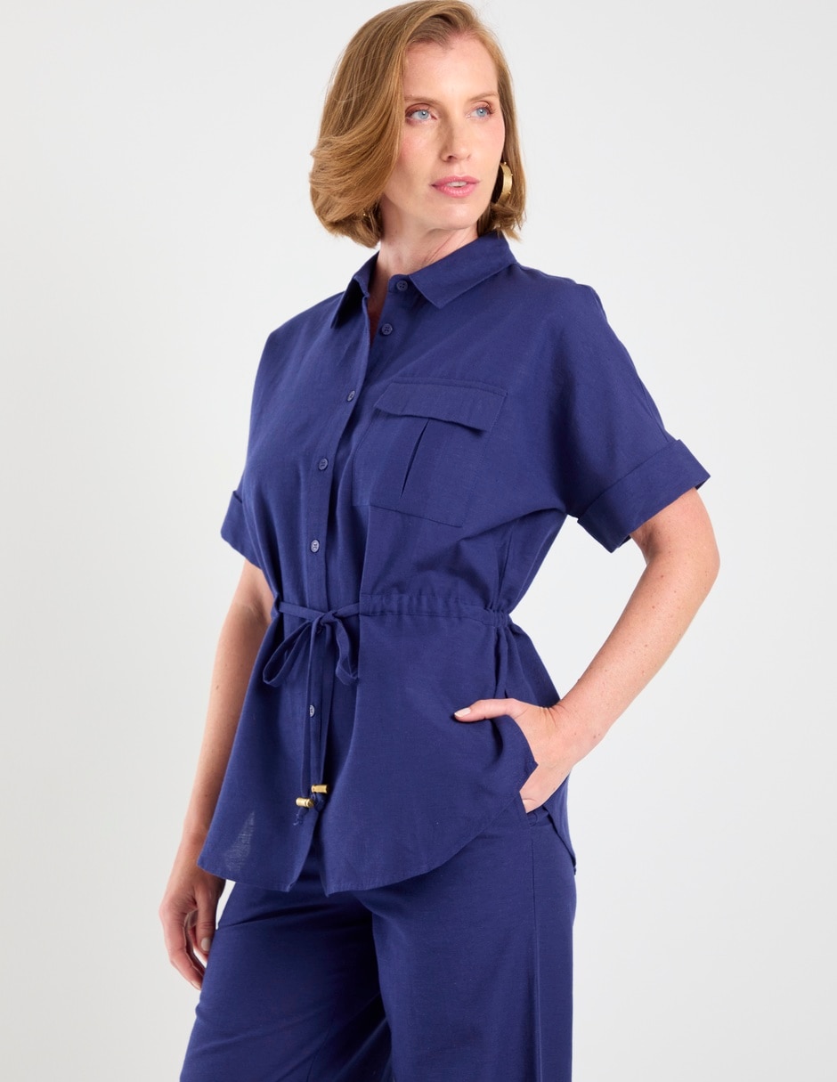 Blusa weekend manga corta para mujer