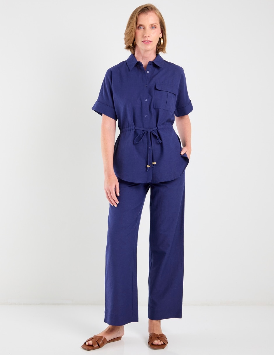 Blusa weekend manga corta para mujer