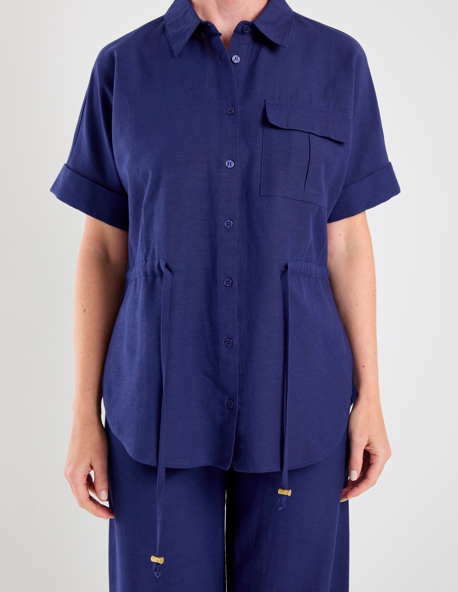 Blusa weekend manga corta para mujer