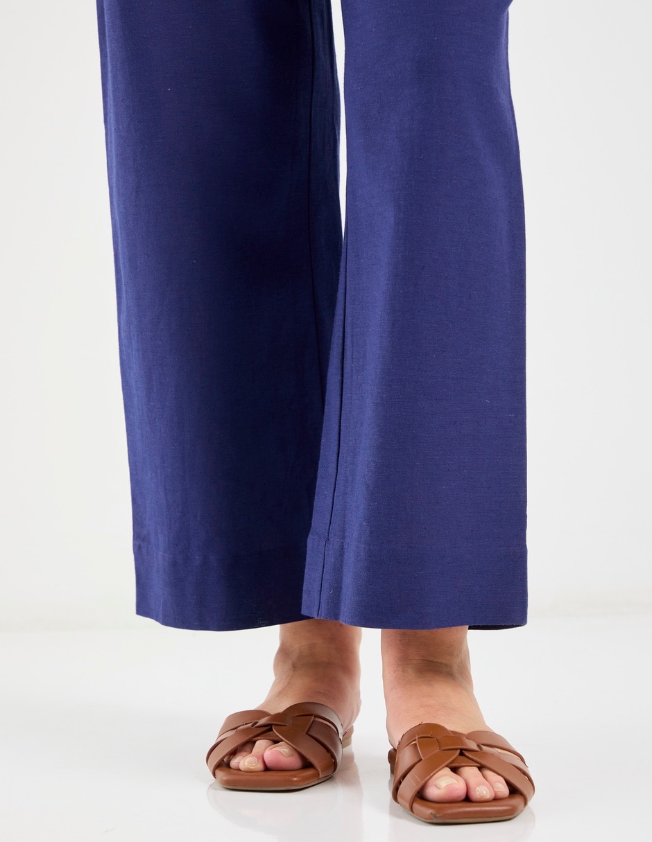 Pantalón relaxed amplio para mujer 2