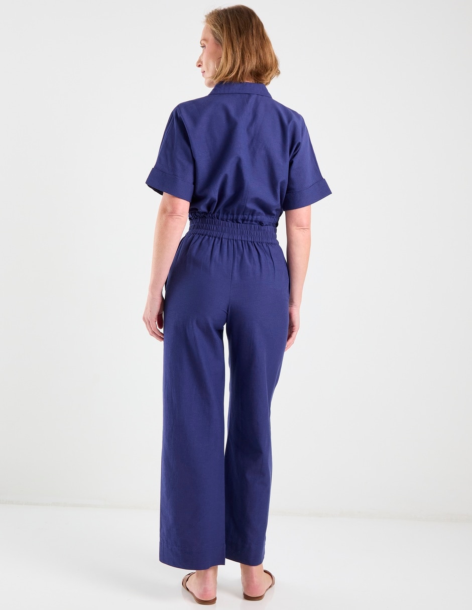 Pantalón relaxed amplio para mujer 6