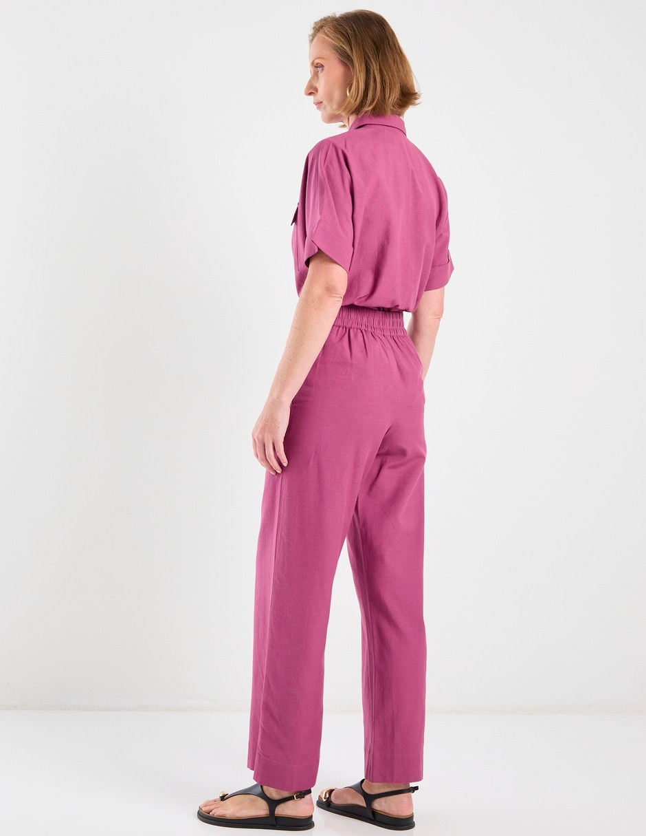 Pantalón relaxed amplio para mujer 2