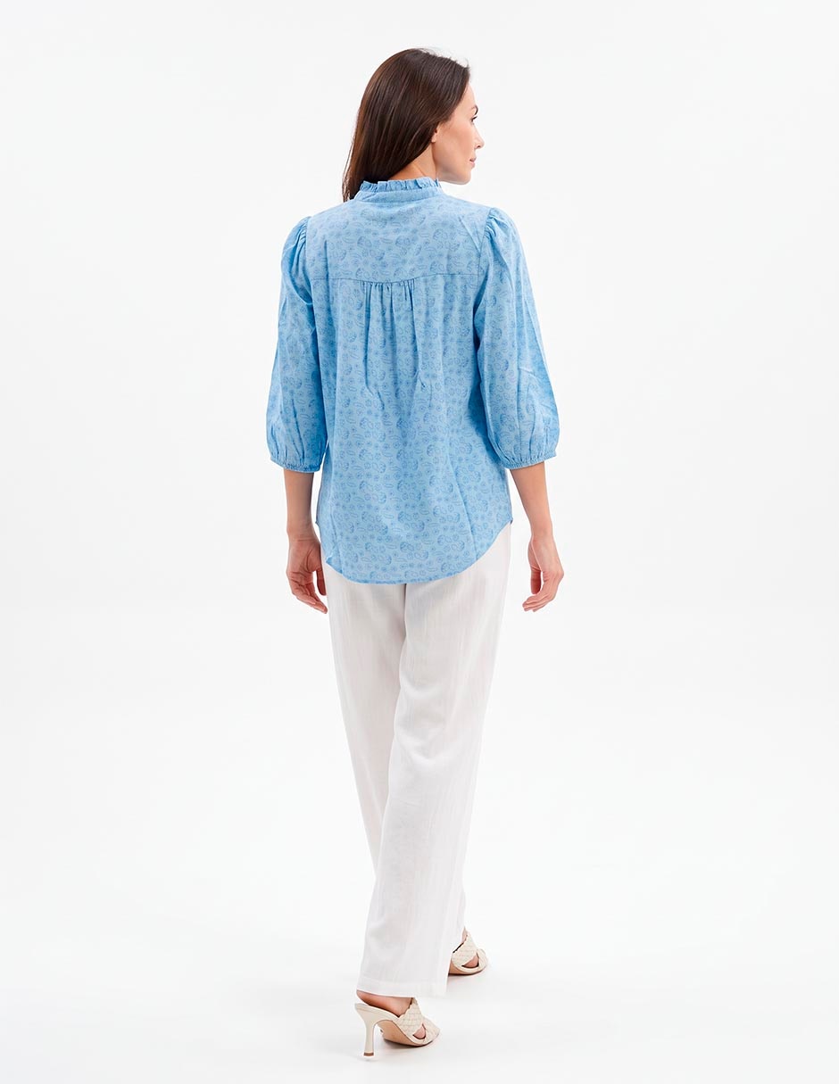 Blusa manga 3/4 para mujer 2