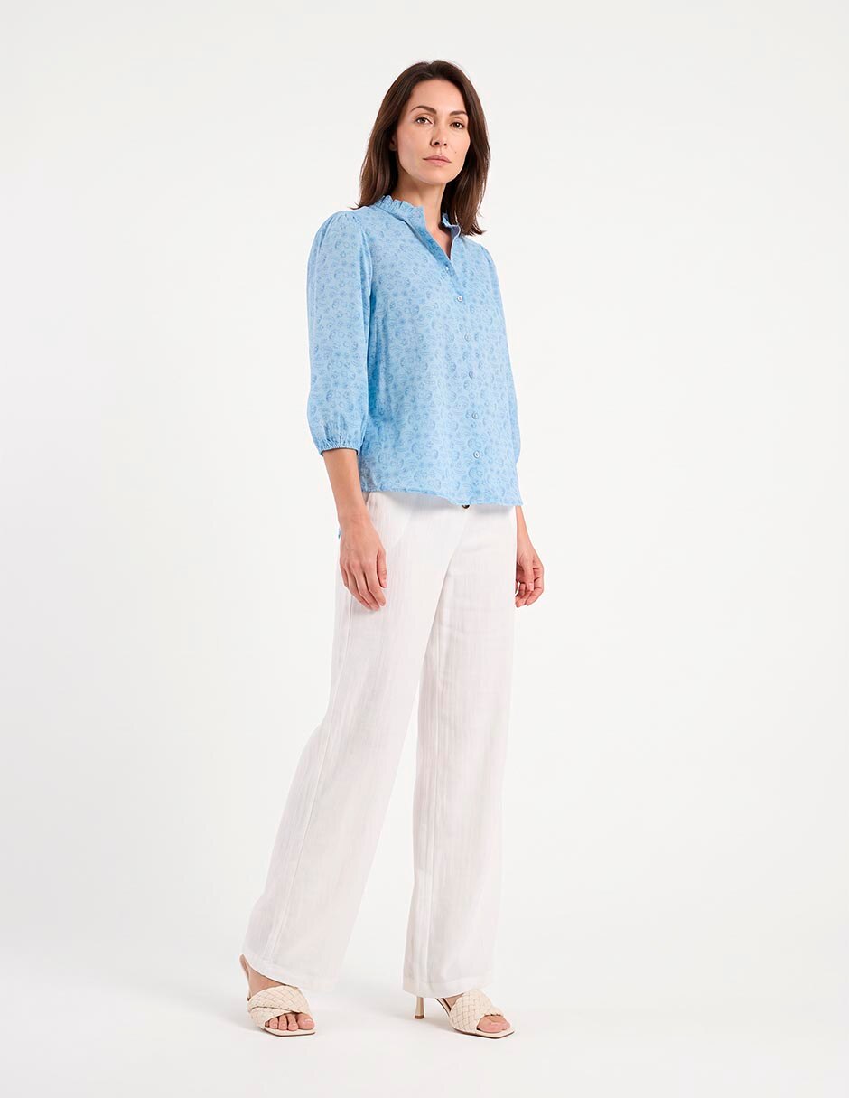 Blusa manga 3/4 para mujer 3