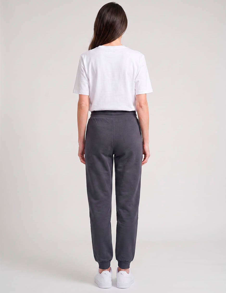 Pants regular con elástico para mujer 2