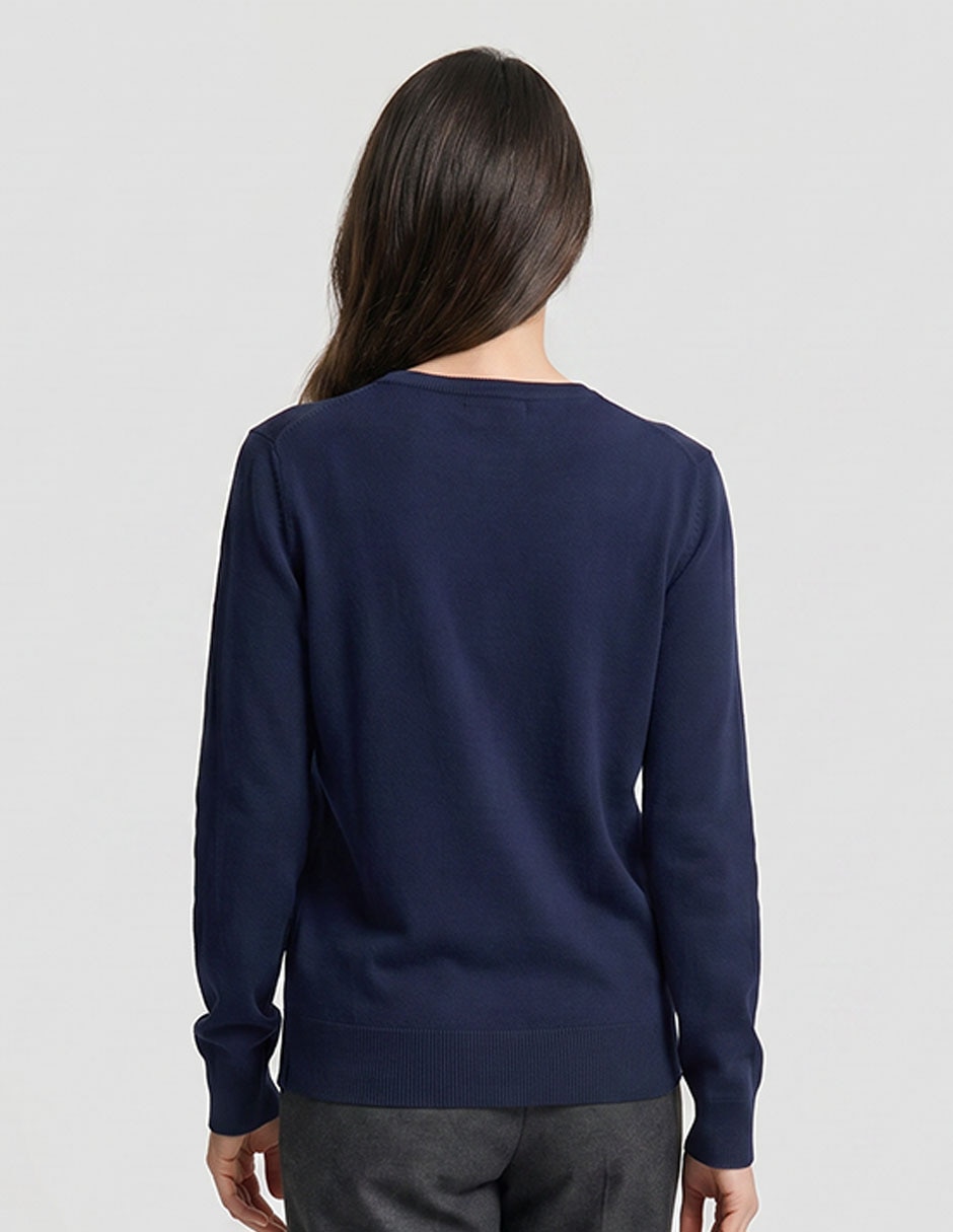 Suéter weekend cuello redondo para mujer