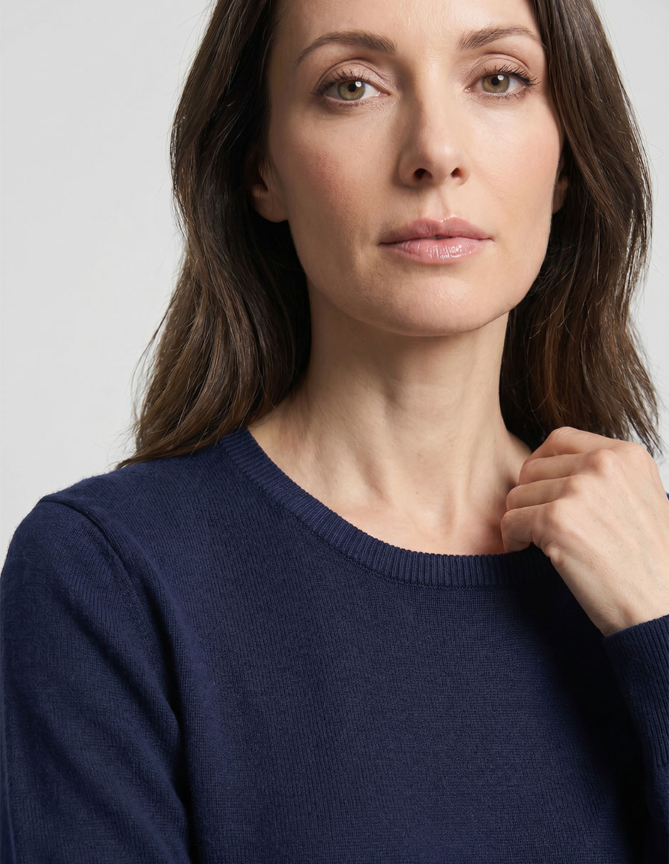 Suéter weekend cuello redondo para mujer