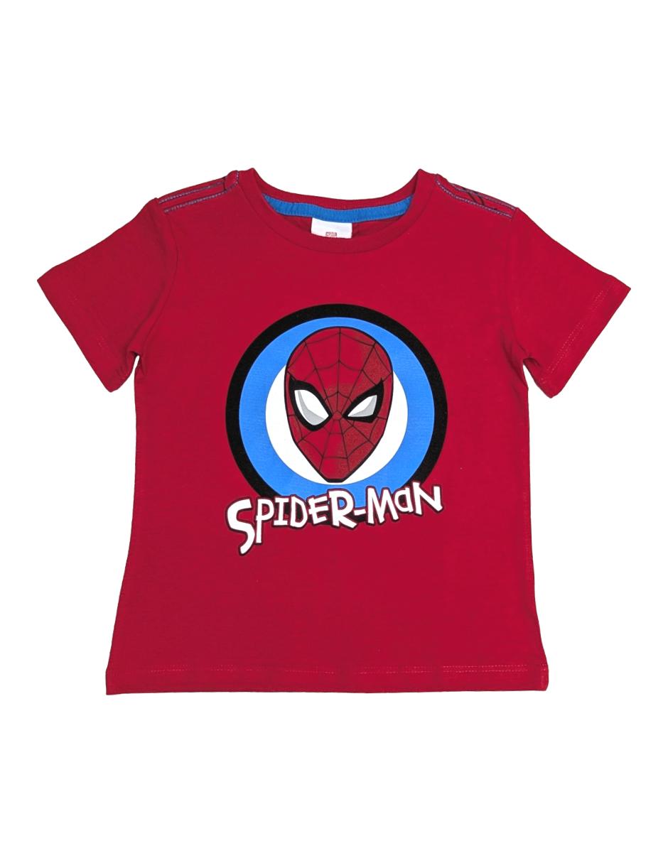 Playera Spider-Man manga corta para niño Playera Spider-Man manga corta para niño