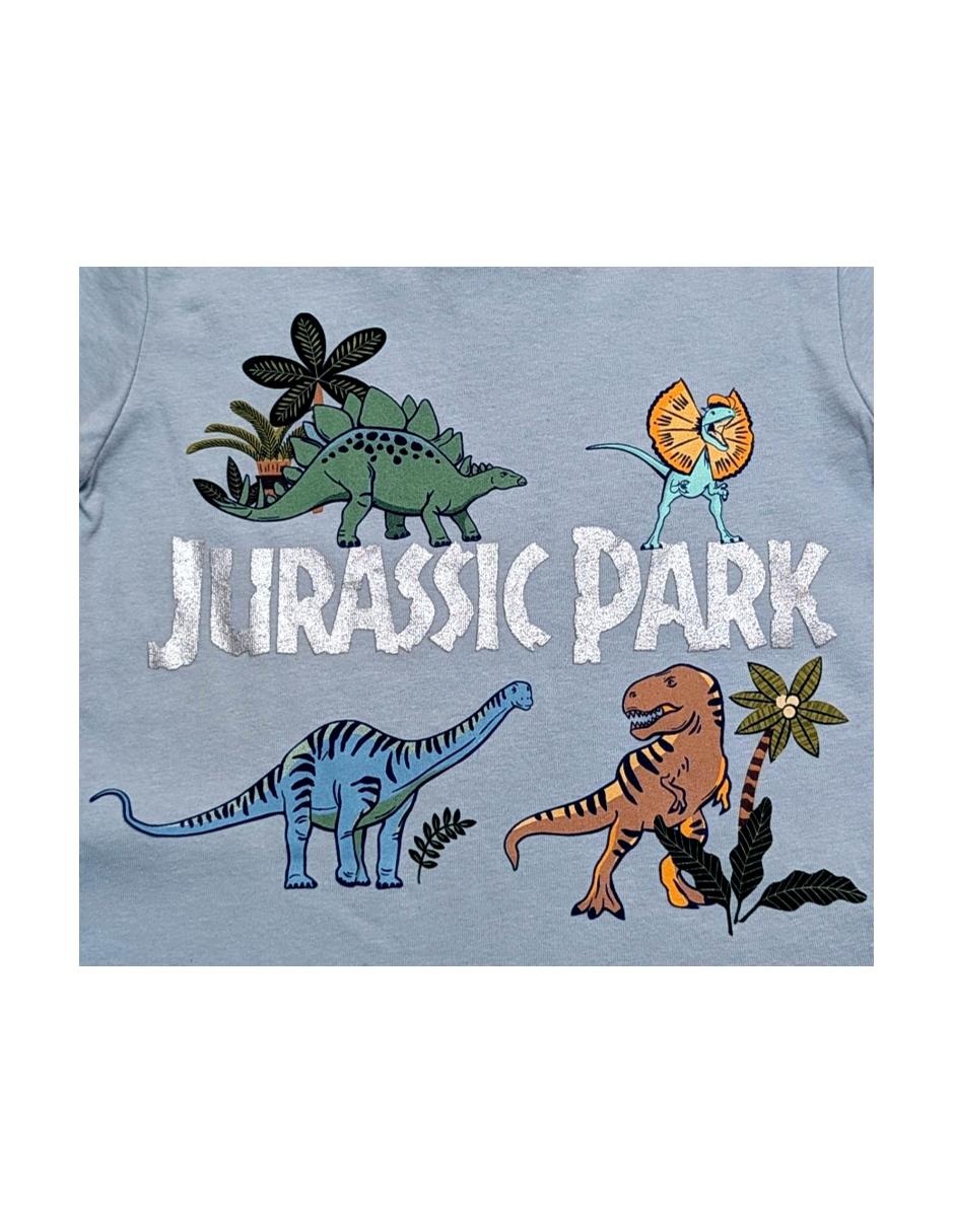 Jurassic park manga corta para niño 3