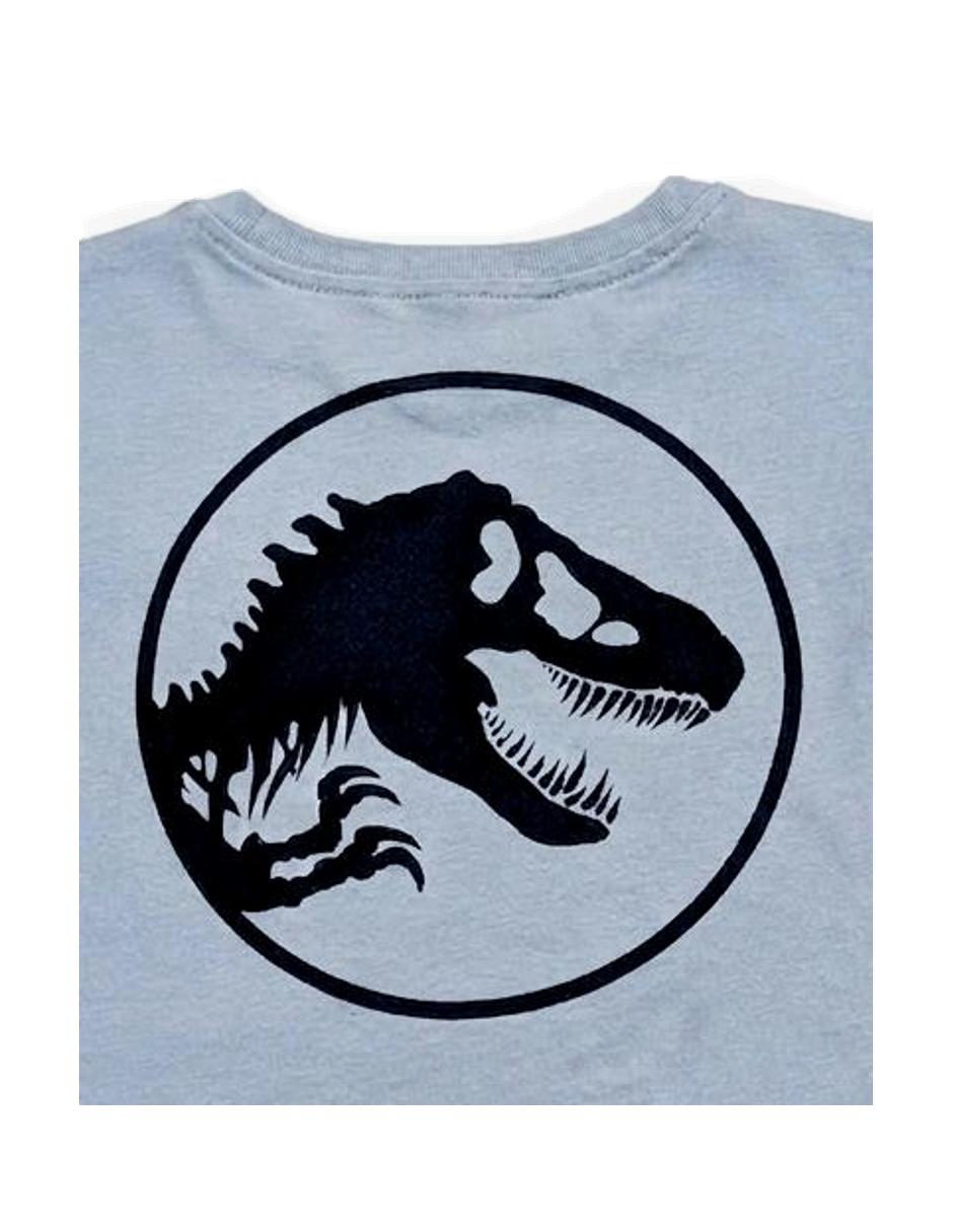 Jurassic park manga corta para niño 4