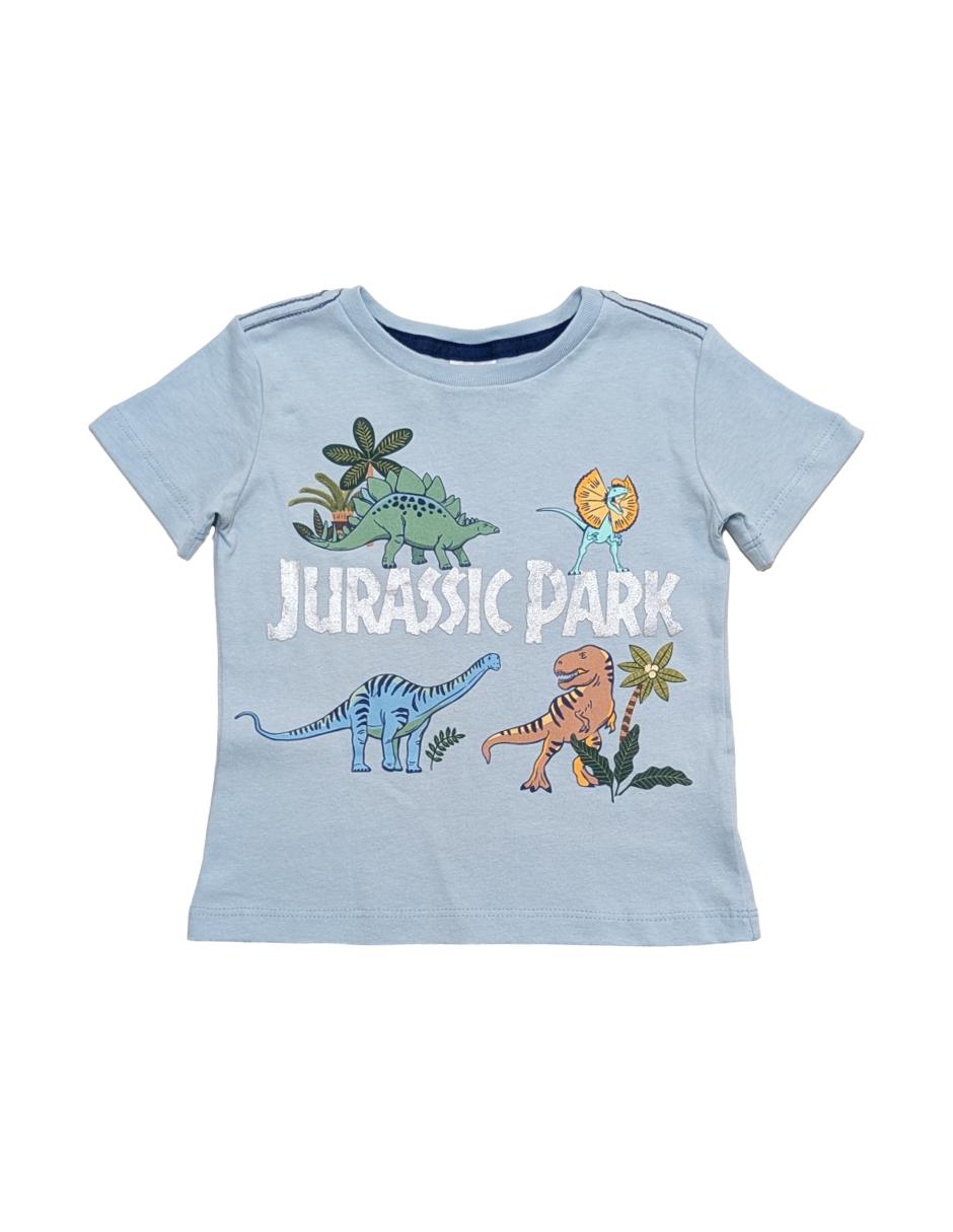 Jurassic park manga corta para niño Jurassic park manga corta para niño