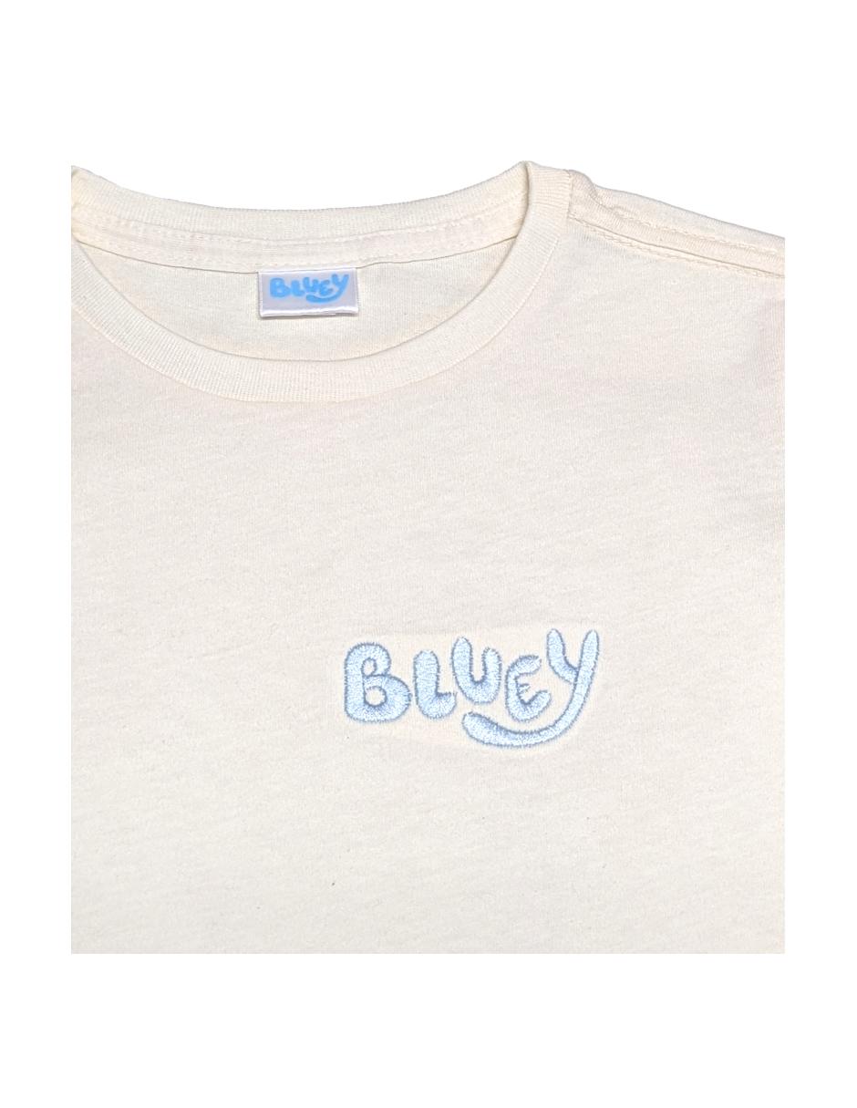 Playera Bluey Bluey y sus Amigos manga corta para bebé niña 3