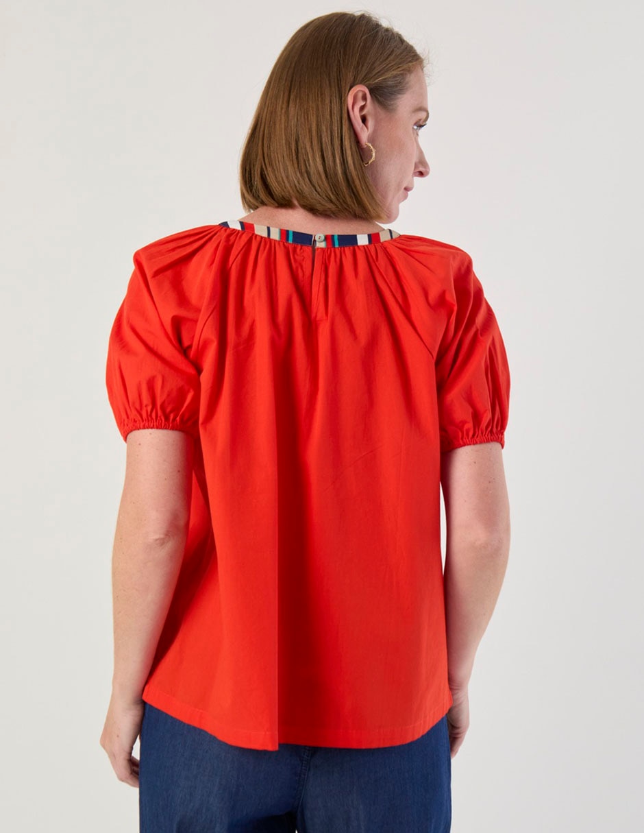 Blusa manga corta para mujer 3