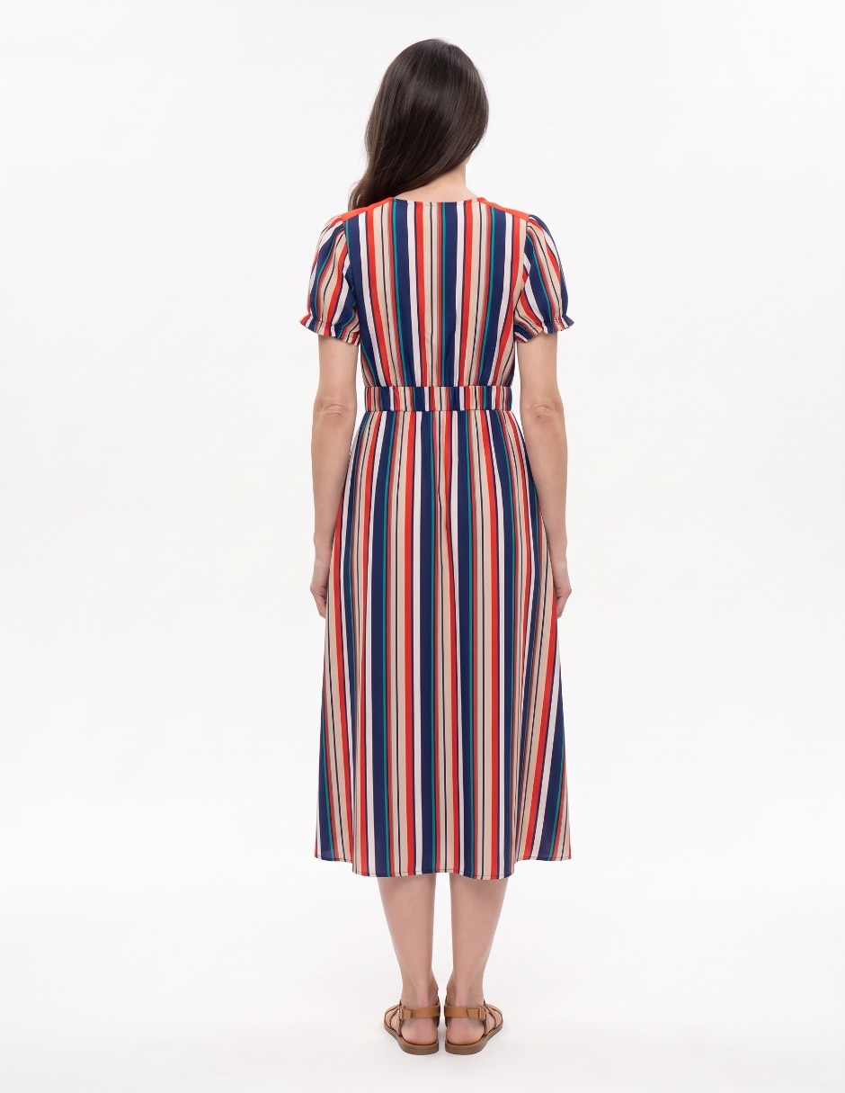 Vestido midi casual para mujer 2