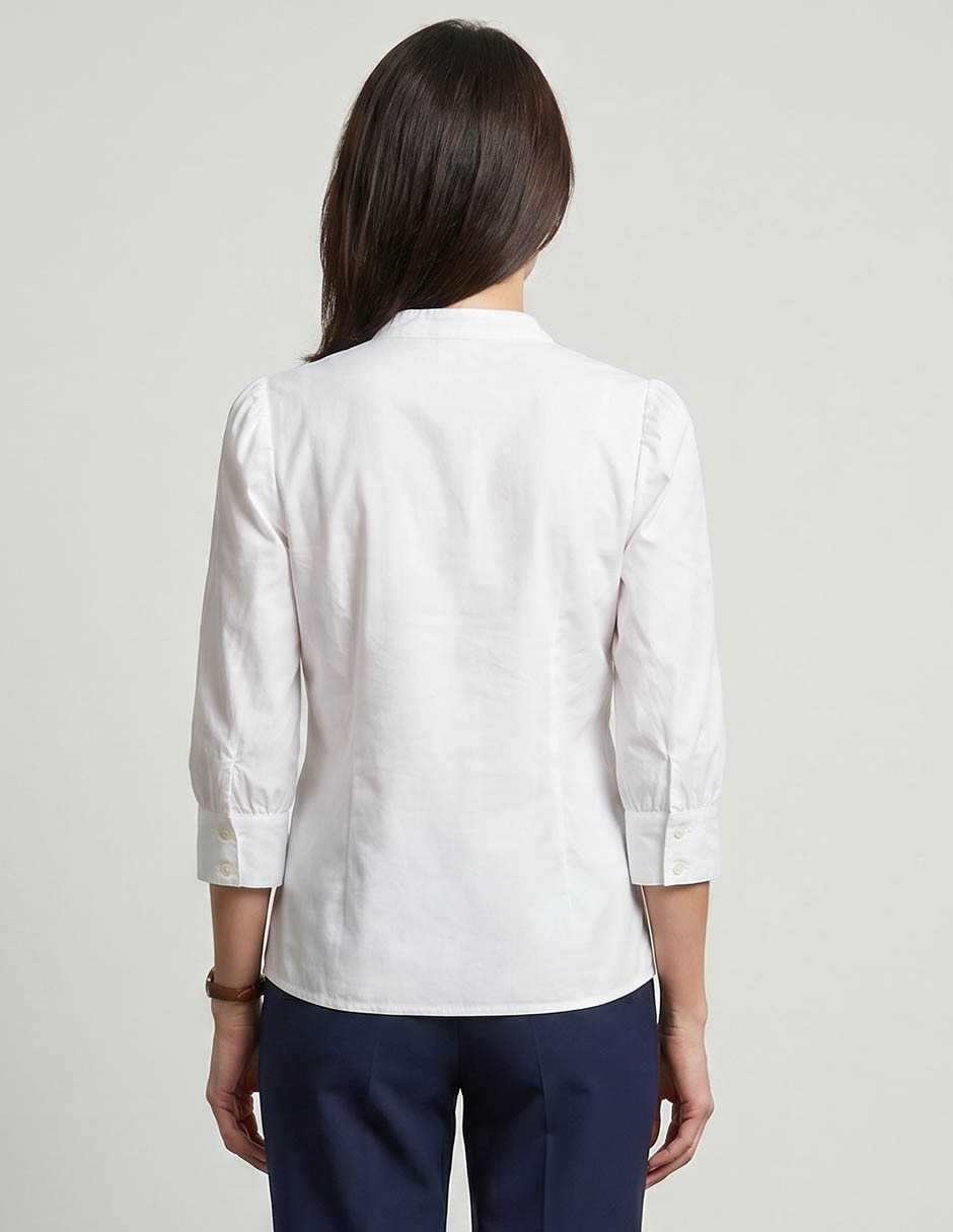 Blusa manga al codo para mujer 3