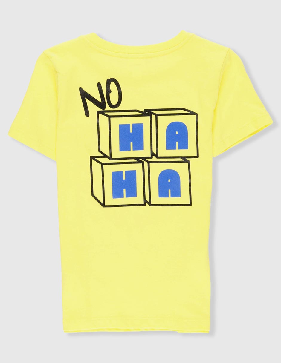 Playera Universal Minions manga corta para niño