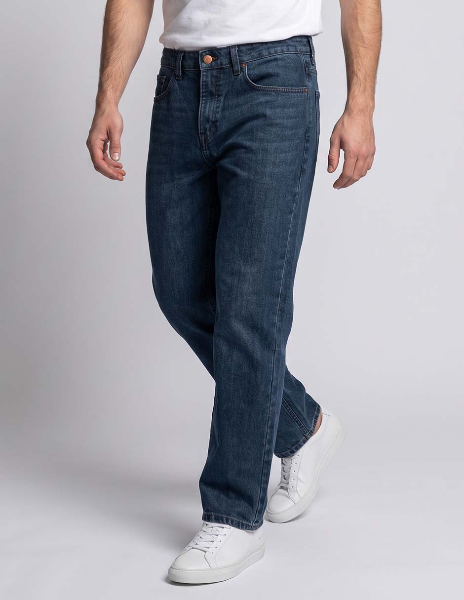 Jeans straight para hombre