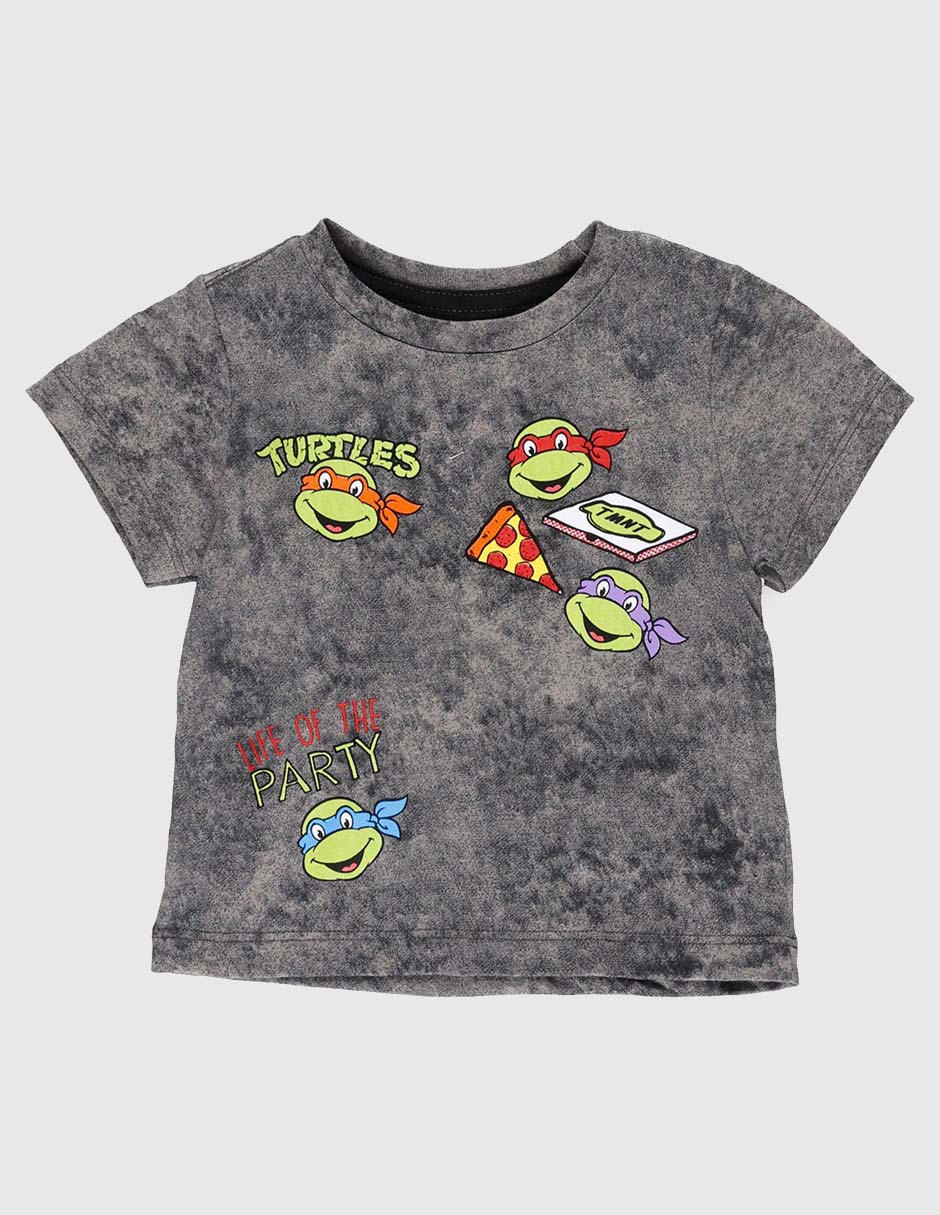 Playera paramount Tortugas Ninja manga corta para niño