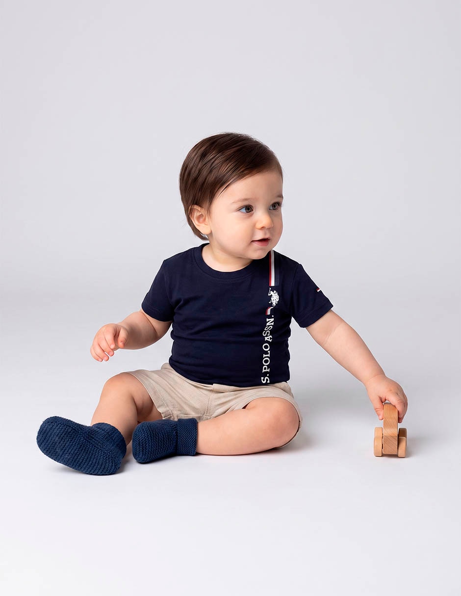 Playera manga corta para niño Playera manga corta para niño